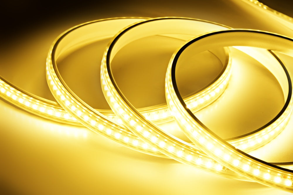 220V 2835-144D High Voltage LED Strip Light - Flexible Neon Light Strip (100M Roll, IP67, 220V)