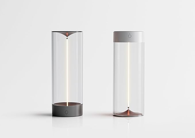 BESTY HOME Fila Table Lamp 3000 mAh Ambient Minimalist Design, Rechargeable Modern Dimmable Nightstand Besty Home