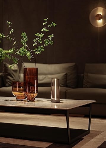 BESTY HOME Fila Table Lamp 3000 mAh Ambient Minimalist Design, Rechargeable Modern Dimmable Nightstand Besty Home