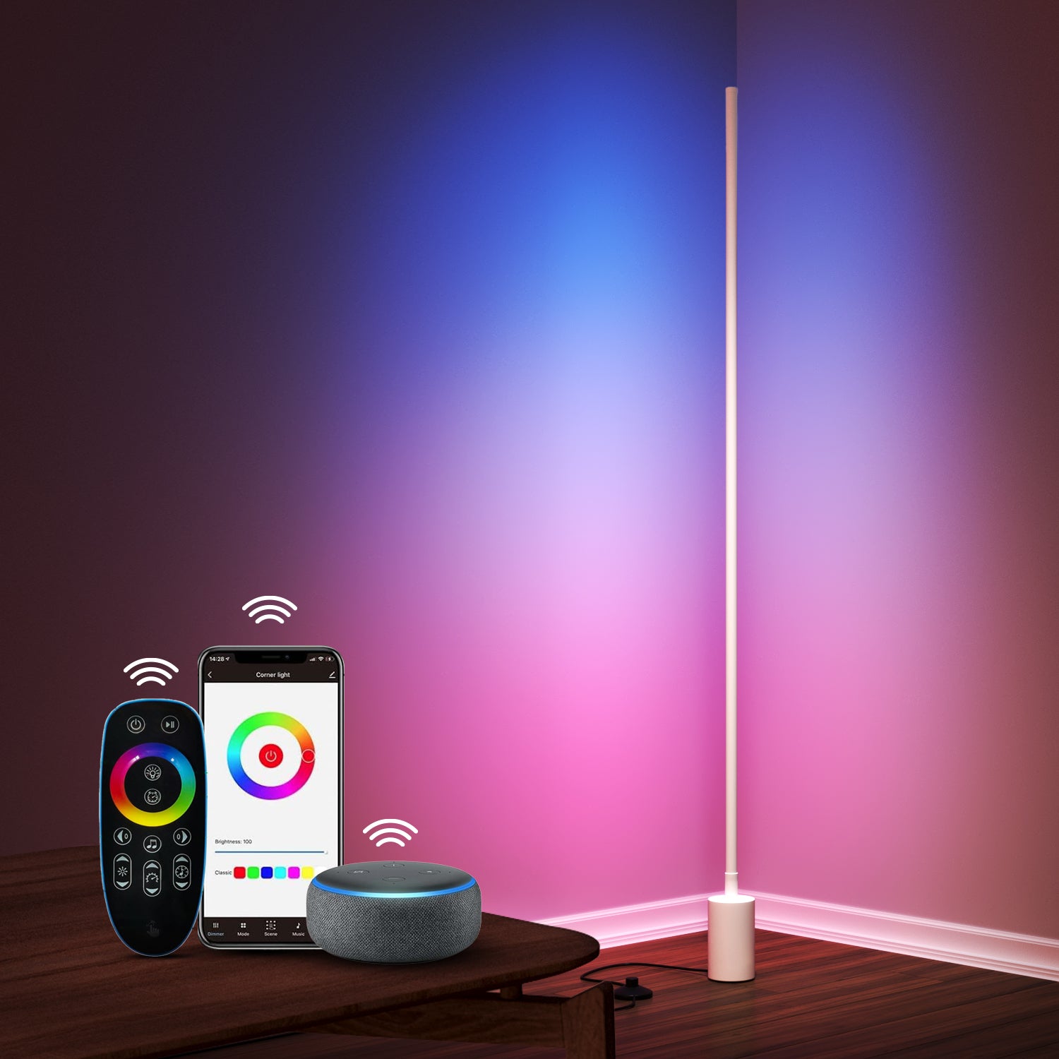 Smart RGB Floor Lamp BESTY HOME