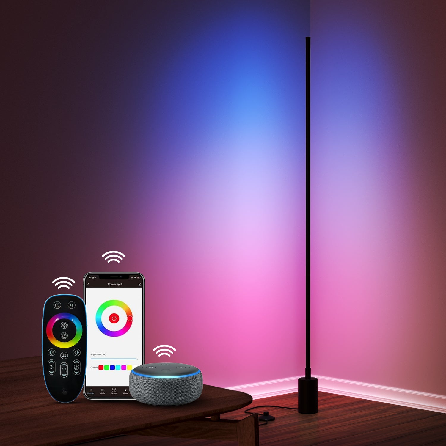 Smart RGB Floor Lamp BESTY HOME