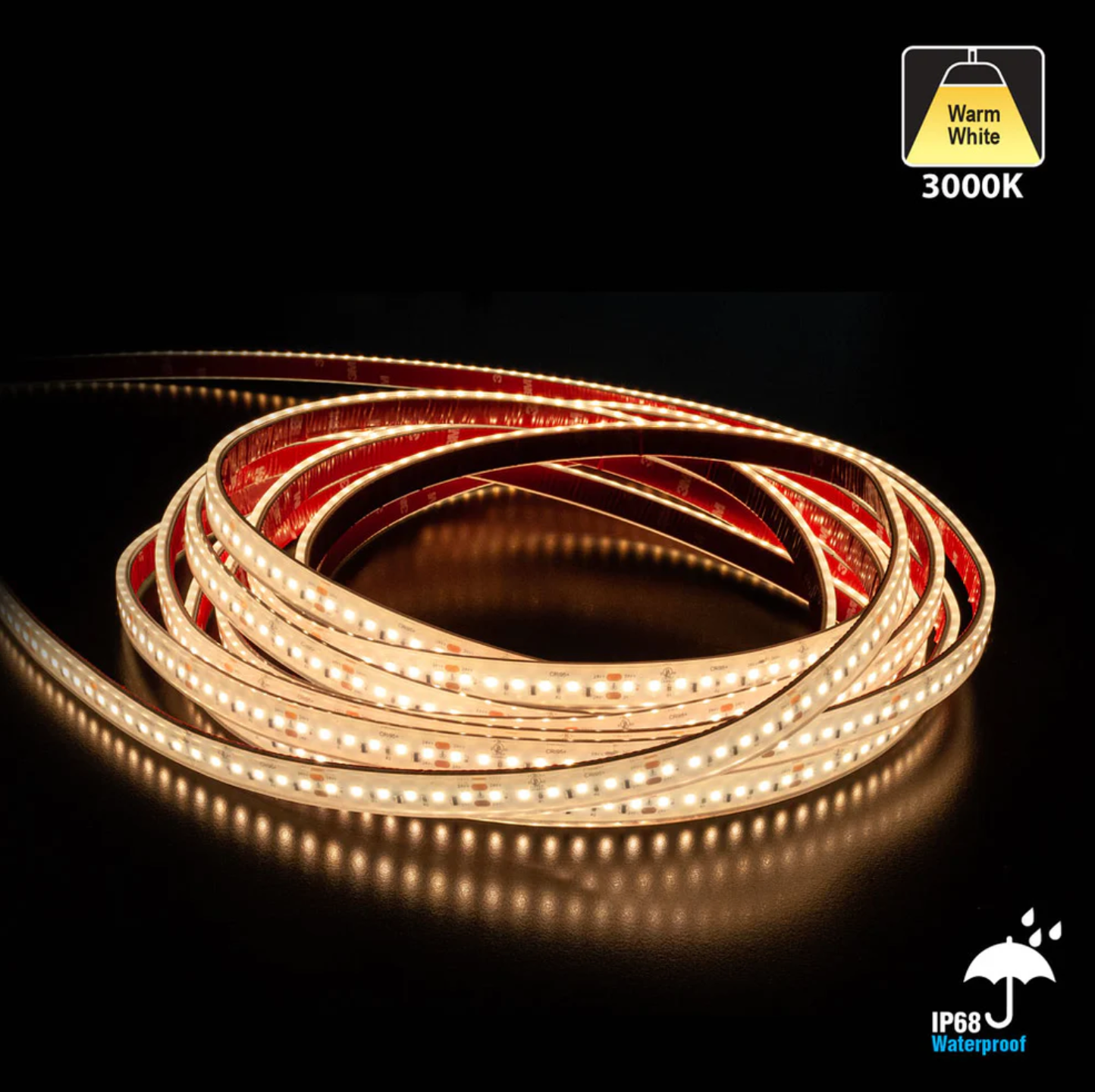 24V LED Strip Light IP68 - 2835 120D - 10mm (Waterproof Series) Besty Home