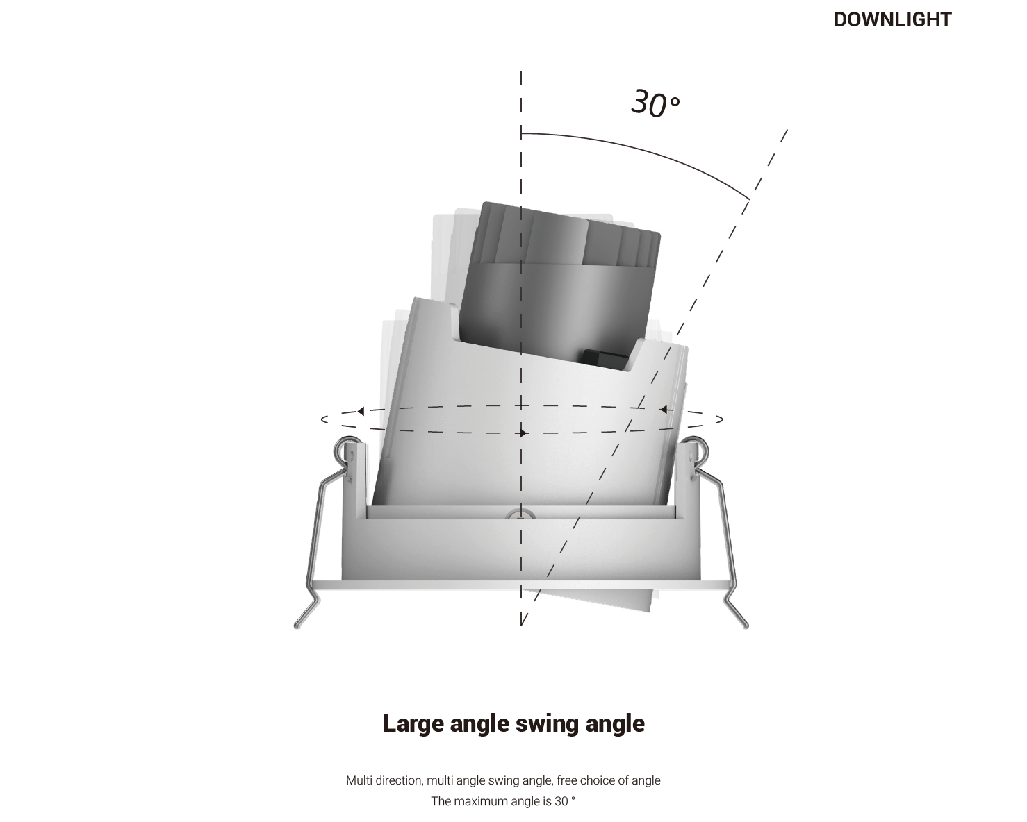 Tianyue Series – Versatile Commercial Spotlights and Downlights Besty Home