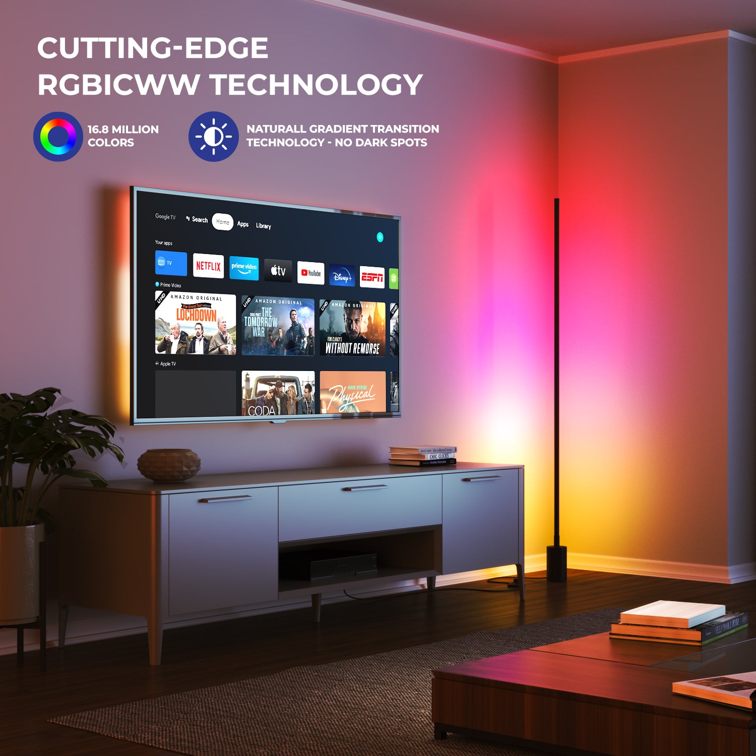 Smart RGB Floor Lamp BESTY HOME