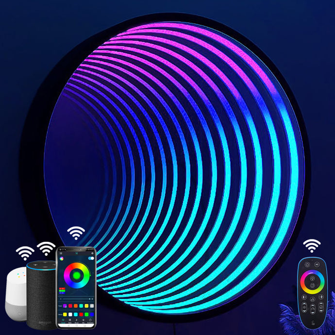 Smart Portal Wall Mirror RGB - 50CM