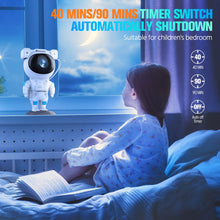 Load image into Gallery viewer, Astronaut Starry Night Light Galaxy Projector
