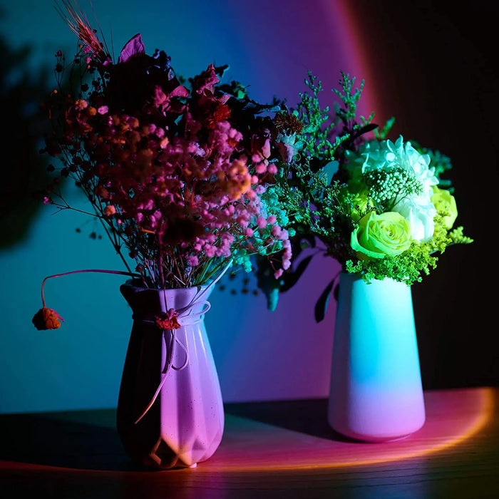 ضوء إسقاط غروب الشمس متعدد الألوان 16 RGB