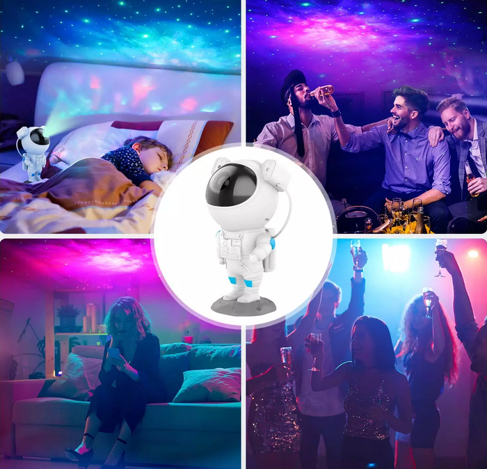 Astronaut Starry Night Light Galaxy Projector Besty Home