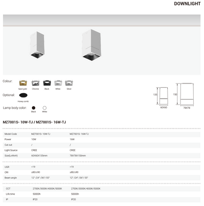 Tianyue Series – Versatile Commercial Spotlights and Downlights Besty Home
