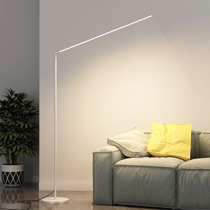 Flexible Neck LED Floor Lamp Dimmable with Remote Control