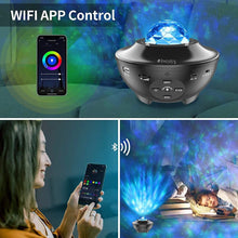 Load image into Gallery viewer, Smart Wi-Fi Night Light Projector
