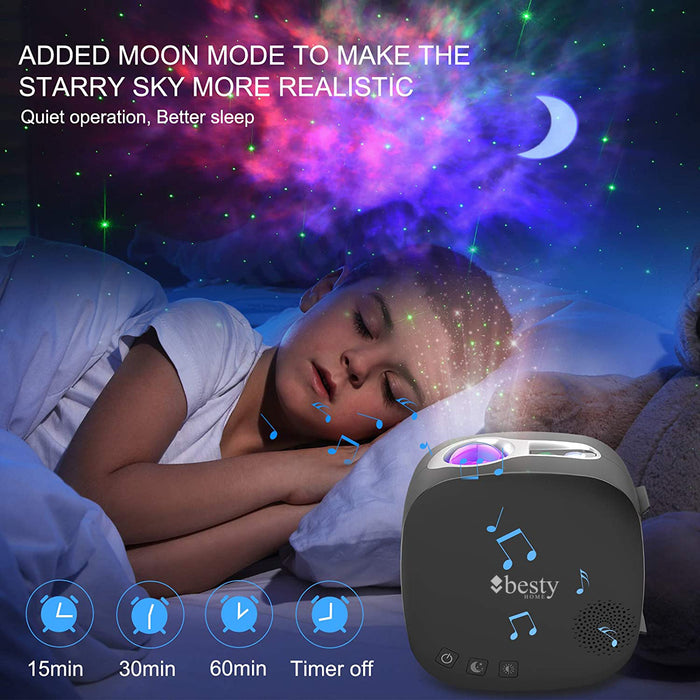 Moon Star Projector BESTY HOME