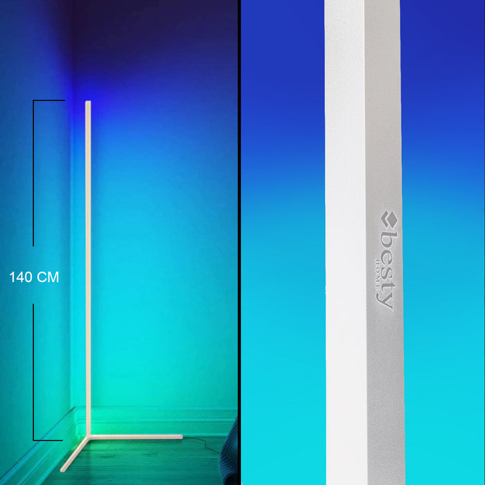 Smart RGB Corner Floor Lamp BESTY HOME