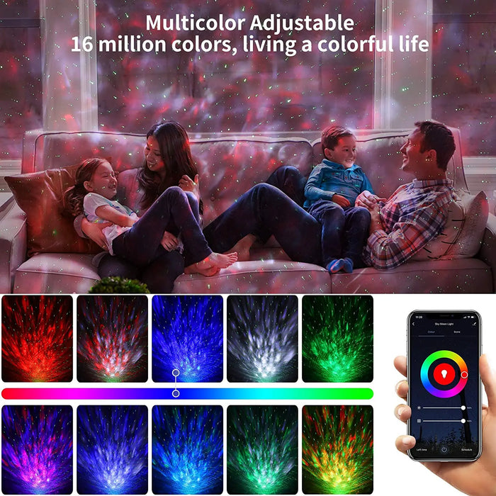 Smart Wi-Fi Night Light Projector BESTY HOME