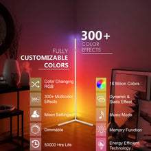 Load image into Gallery viewer, Smart RGB Corner Floor Lamp
