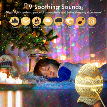 Load image into Gallery viewer, BESTY HOME Dinosaur Egg Star Projector, Galaxy Projector for Bedroom with Bluetooth Speaker

