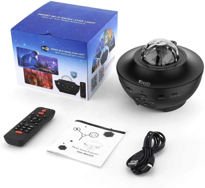 Smart Wi-Fi Night Light Projector